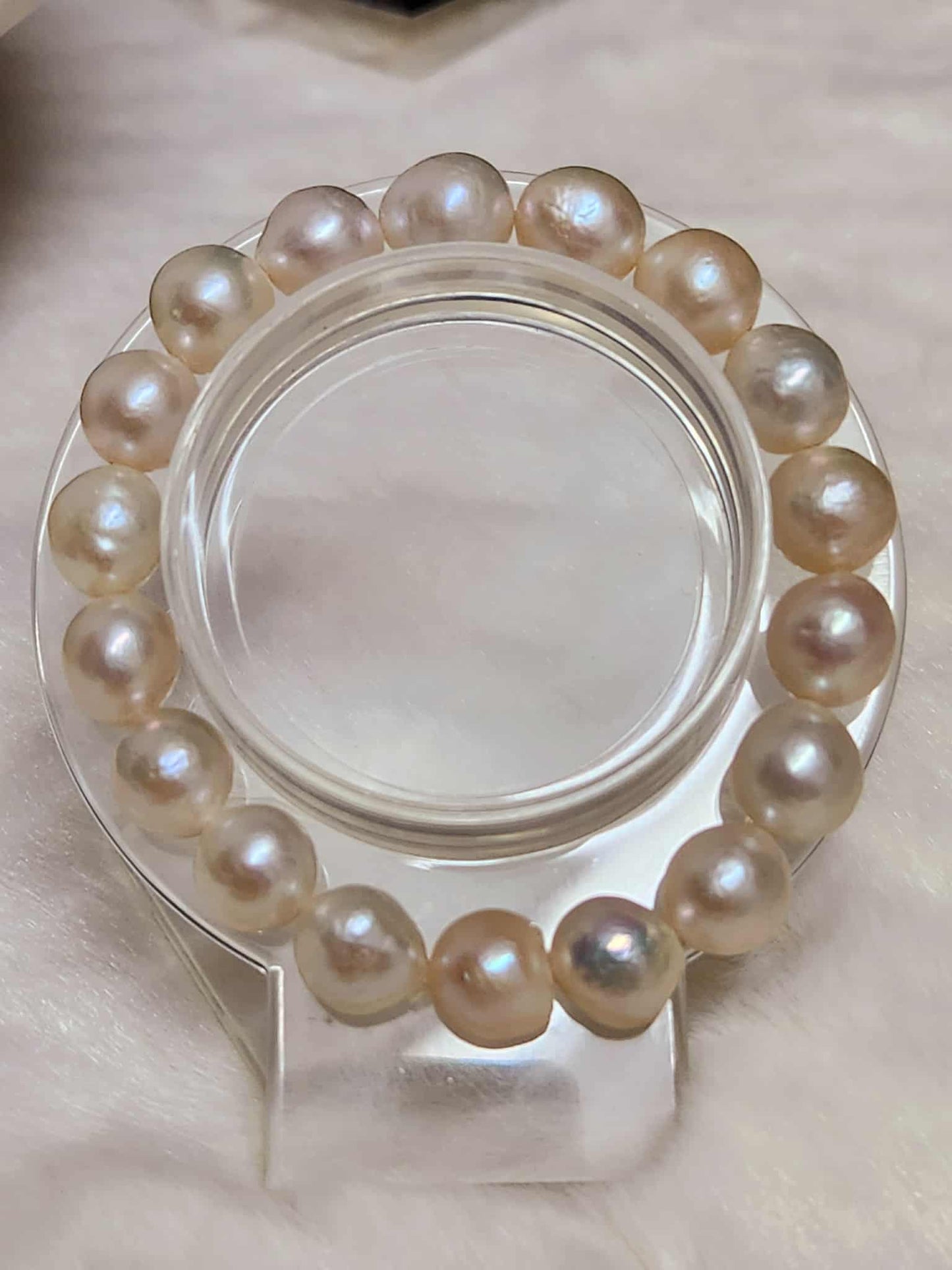 Camellia Natural Baroque |Pearl Bracelet