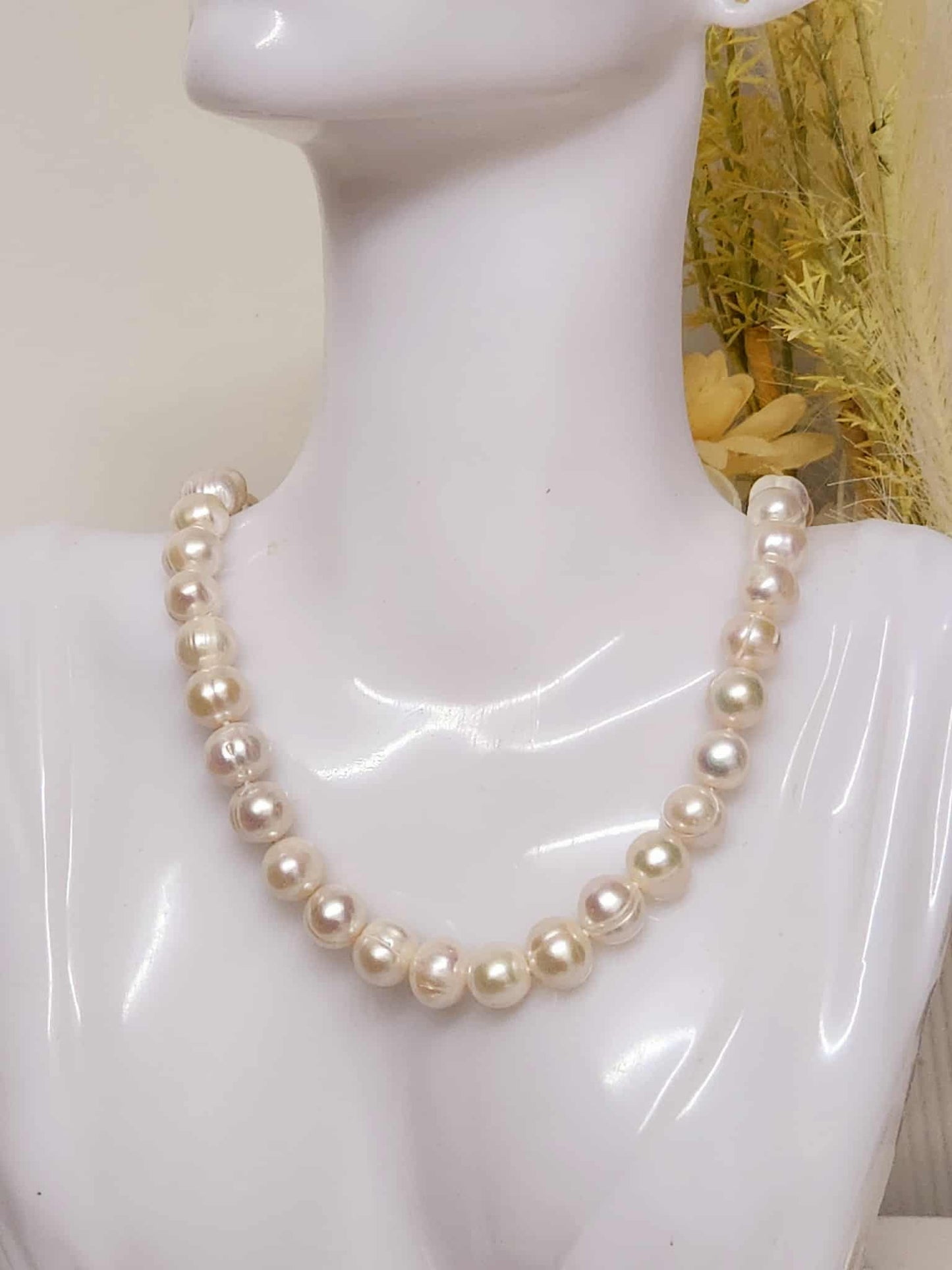 Iris Grey Freshwater |Pearl Necklace