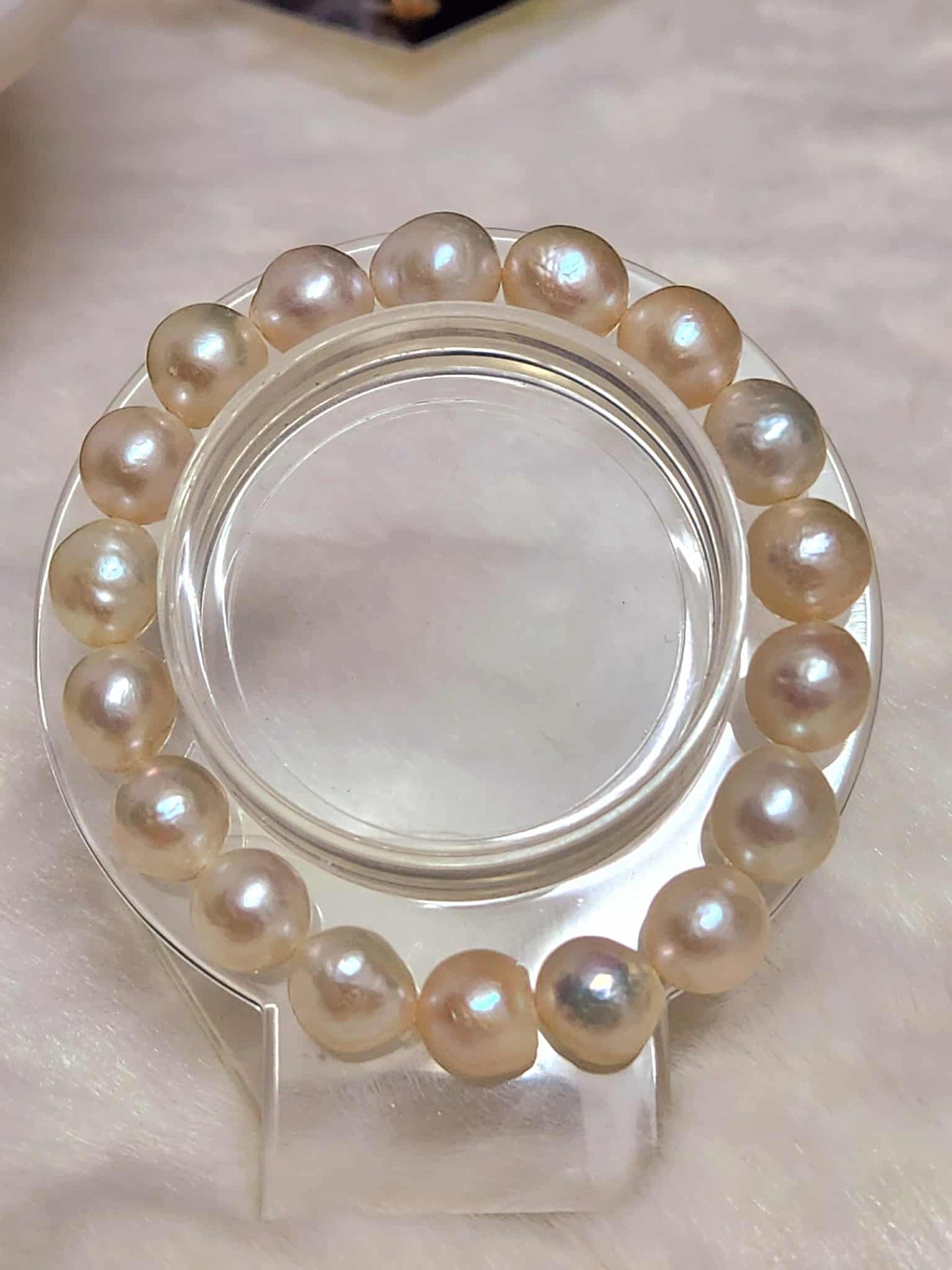 Camellia Natural Baroque |Pearl Bracelet