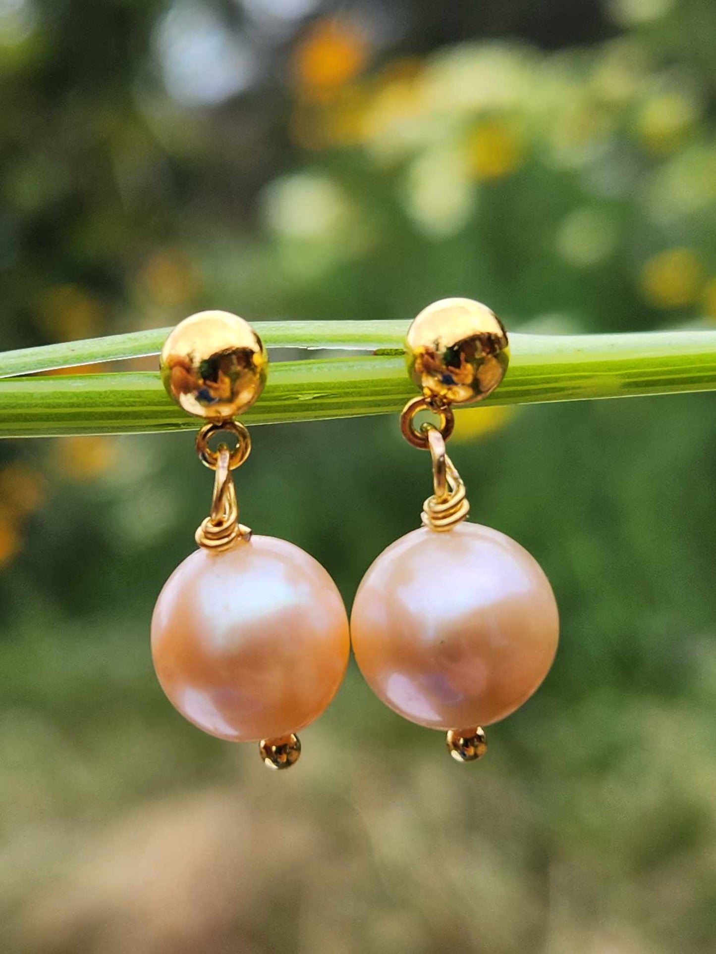 Lavender Pearl and Stainless-Steel Jewelry Set