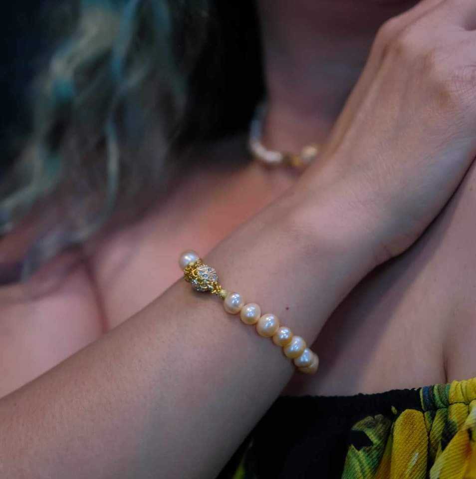 Sunset Pearl Bracelet