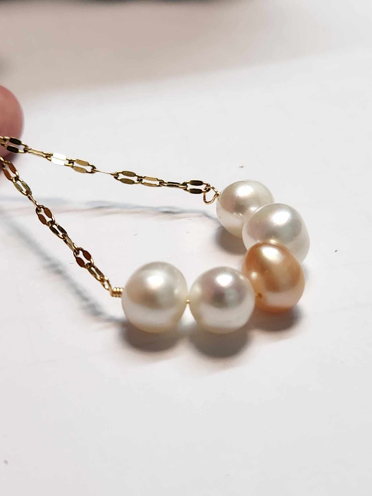 Jasmine Jazz Pearl Dangles| Fresh water Pearl Dangle