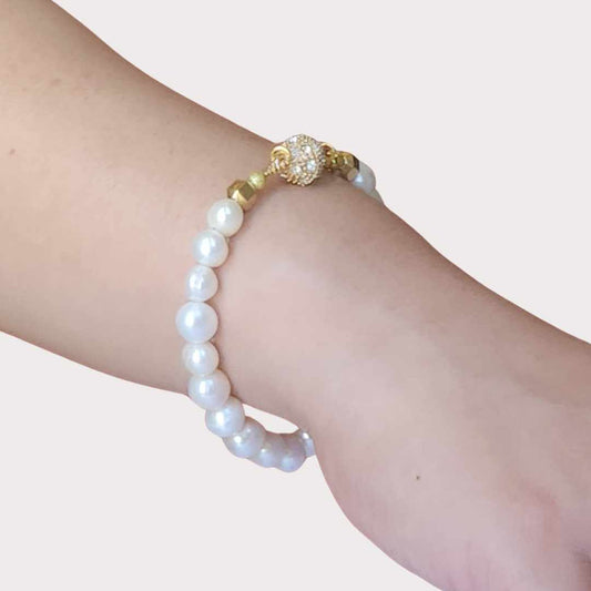 Sunset Pearl Bracelet