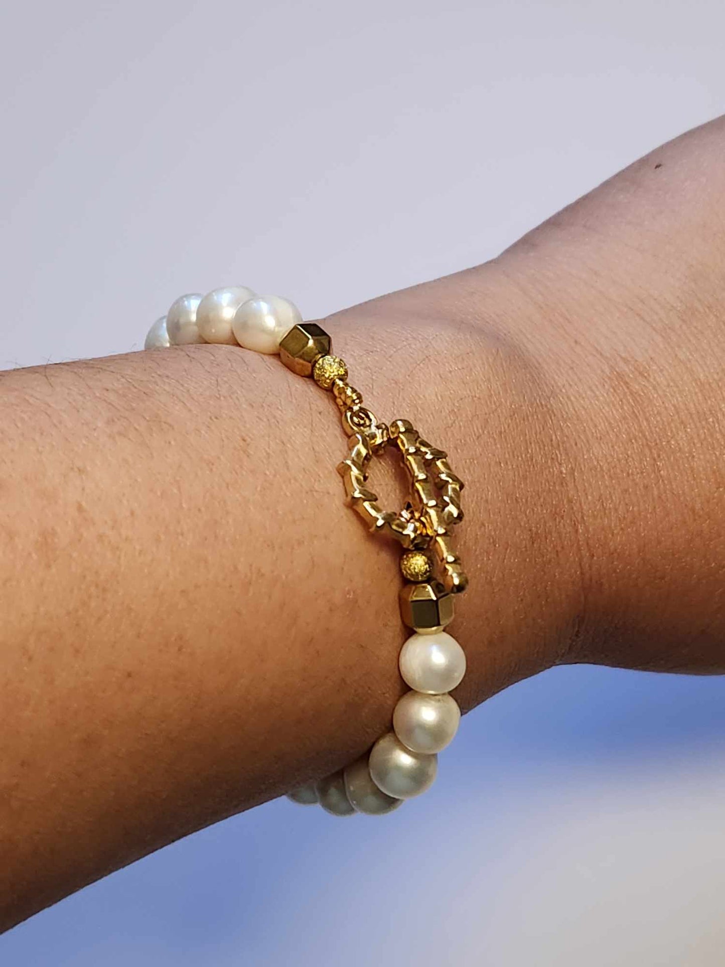 Mermaid's Treasure Pearl Bracelet