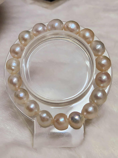 Camellia Natural Baroque |Pearl Bracelet