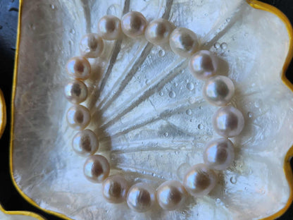 Camellia Natural Baroque |Pearl Bracelet