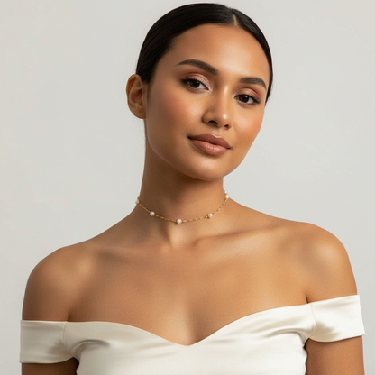 Pura | Dainty Pearl Necklace