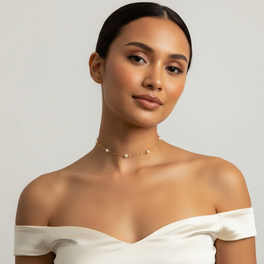 Pura | Dainty Pearl Necklace